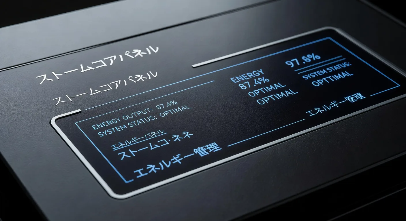 Control Panel Closeup