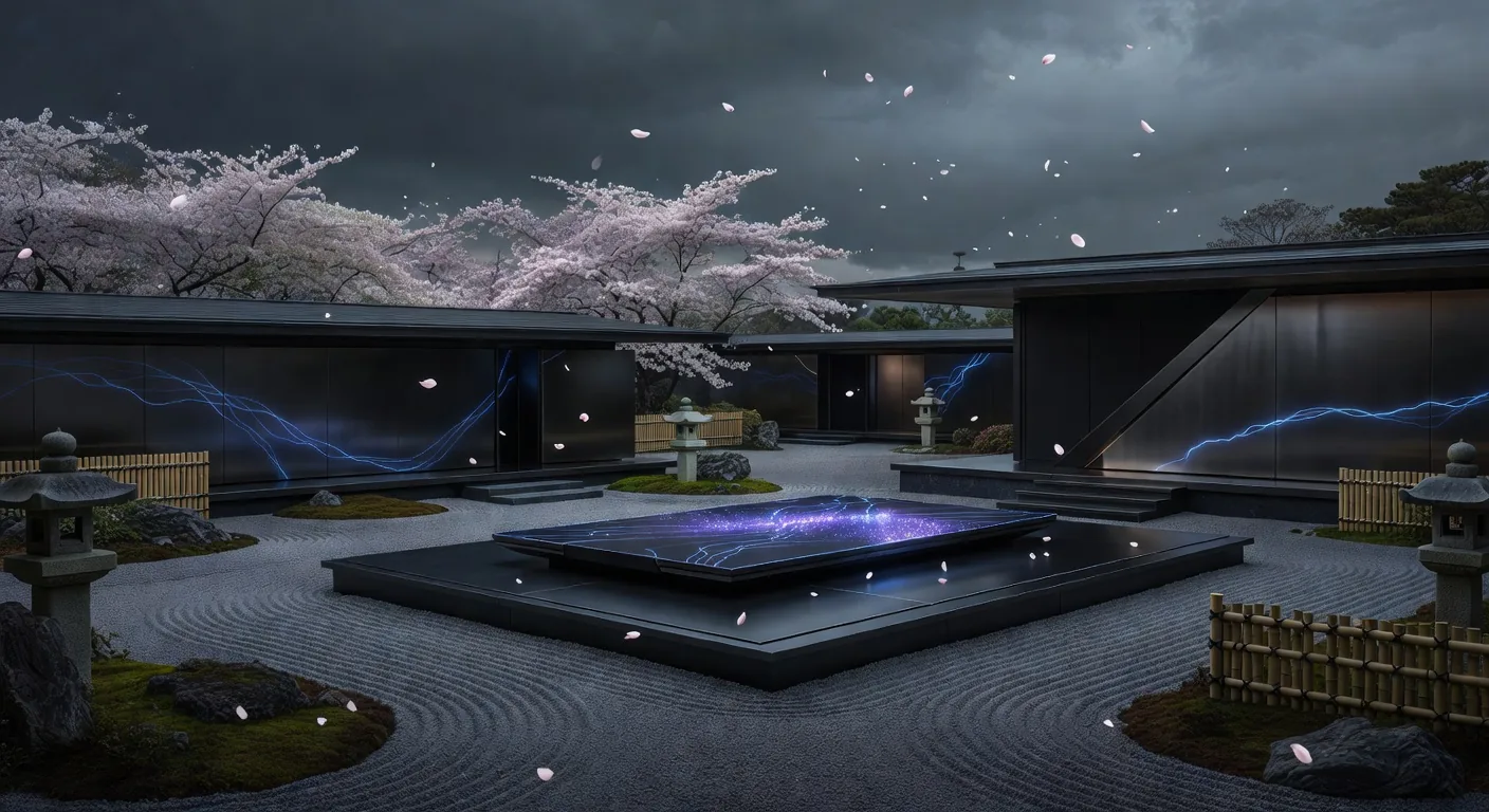 Zen Minimalist Tech Landscape